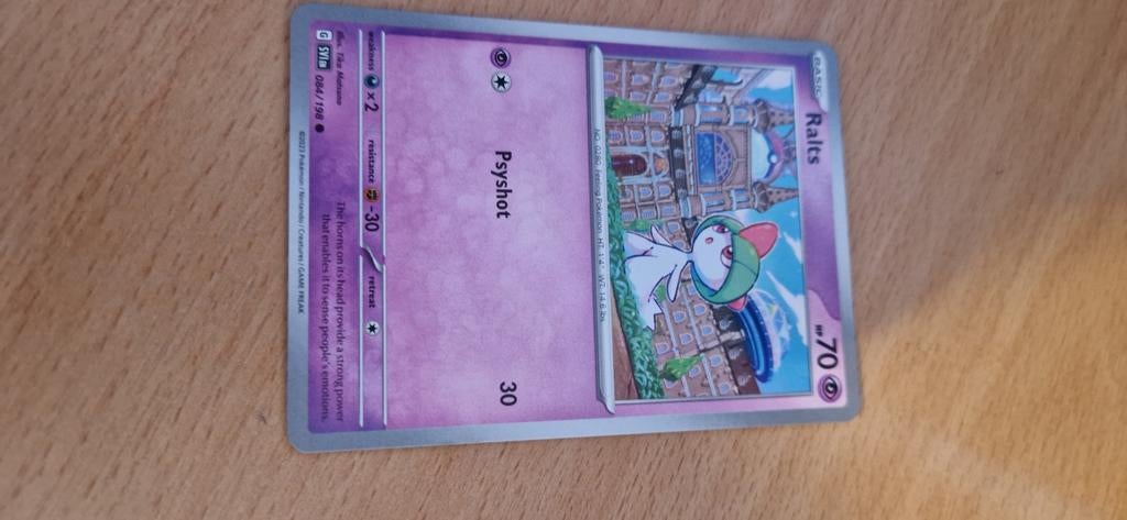 Pokémon kaart Ralts 084/198, Ophalen of Verzenden