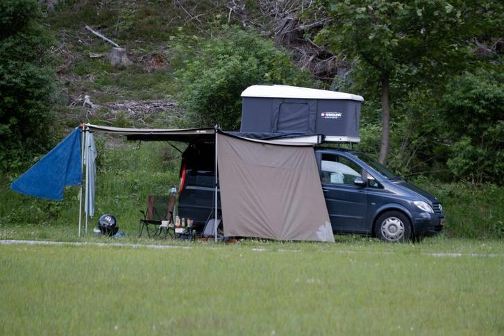 Daktent en luifel, Caravans en Kamperen, Tenten, Gebruikt, Ophalen