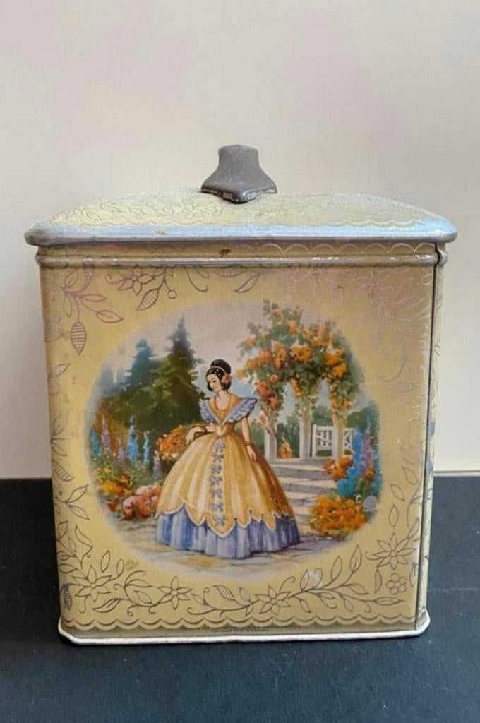 Antieke Verblifa Blik - vervaardiging tussen 1830-1940, Verzamelen, Blikken, Ophalen of Verzenden, Gebruikt, Overige, Overige merken