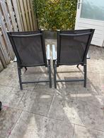 Set van 2 Hartman standenstoelen, lichtgewicht en opklapbaar, Ophalen, Gebruikt, Aluminium, Verstelbaar