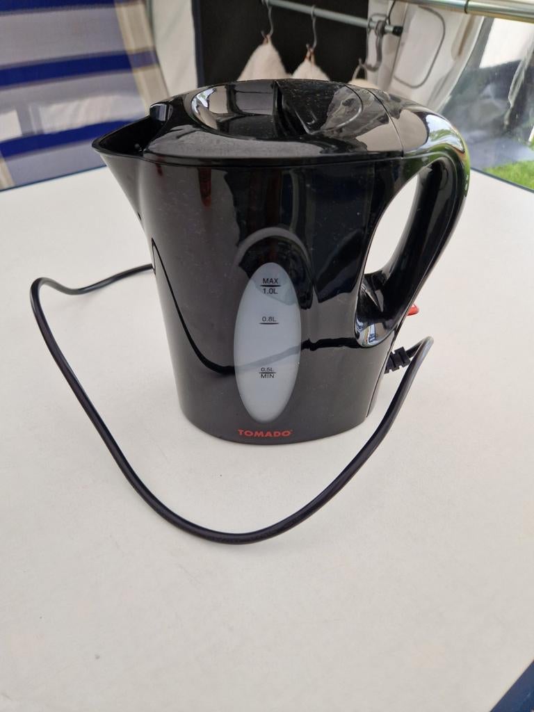 Compacte camping waterkoker, Witgoed en Apparatuur, Waterkokers, 1 tot 2 liter, Ophalen of Verzenden, Gebruikt