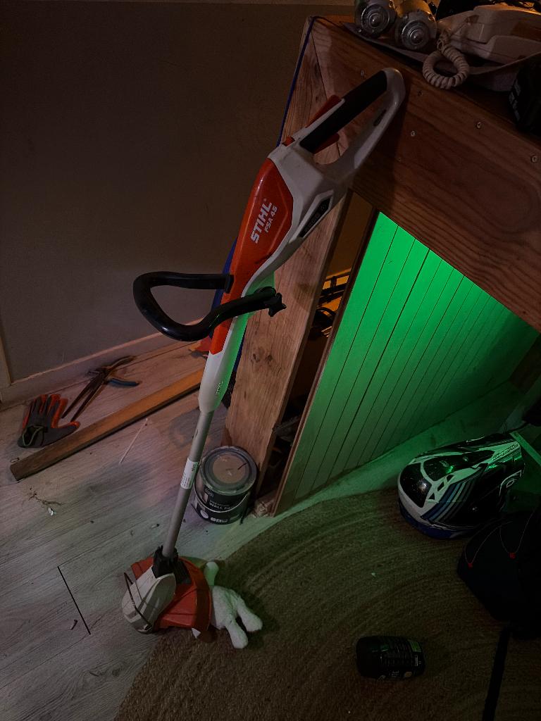 Stihl fsa 45, Tuin en Terras, Grastrimmers, Ophalen, Stihl, Accu, Zo goed als nieuw