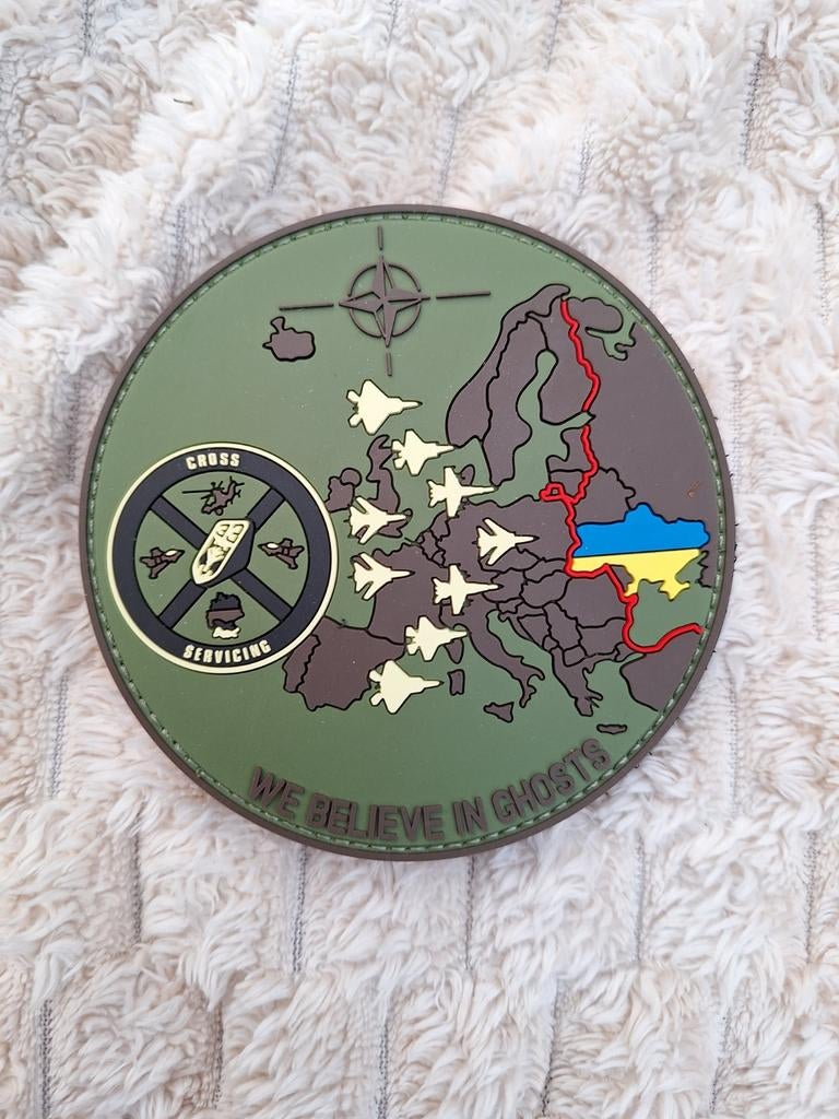 Klu embleem, Verzamelen, Ophalen of Verzenden, Luchtmacht, Nederland, Embleem of Badge