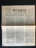 Oude krant, Het Parool, Den Haag, 9 mei 1945, Ophalen of Verzenden, 1940 tot 1960, Nederland, Krant