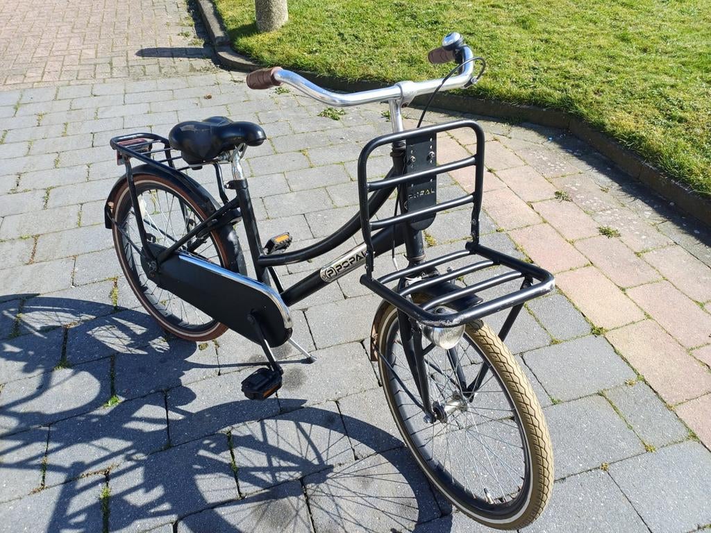 Popal meisjesfiets 22 inch, Fietsen en Brommers, Ophalen, 22 inch, Gebruikt, Handrem