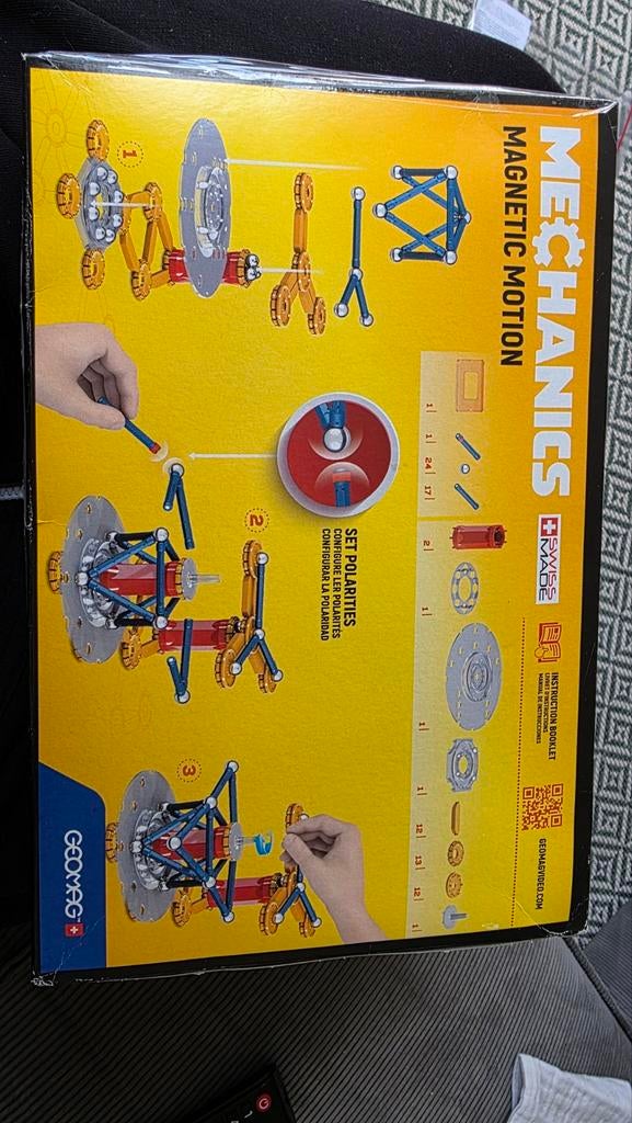 GEOMAG Mechanics Magnetic Motion 86 stuks, Ophalen, Zo goed als nieuw, Bouwen