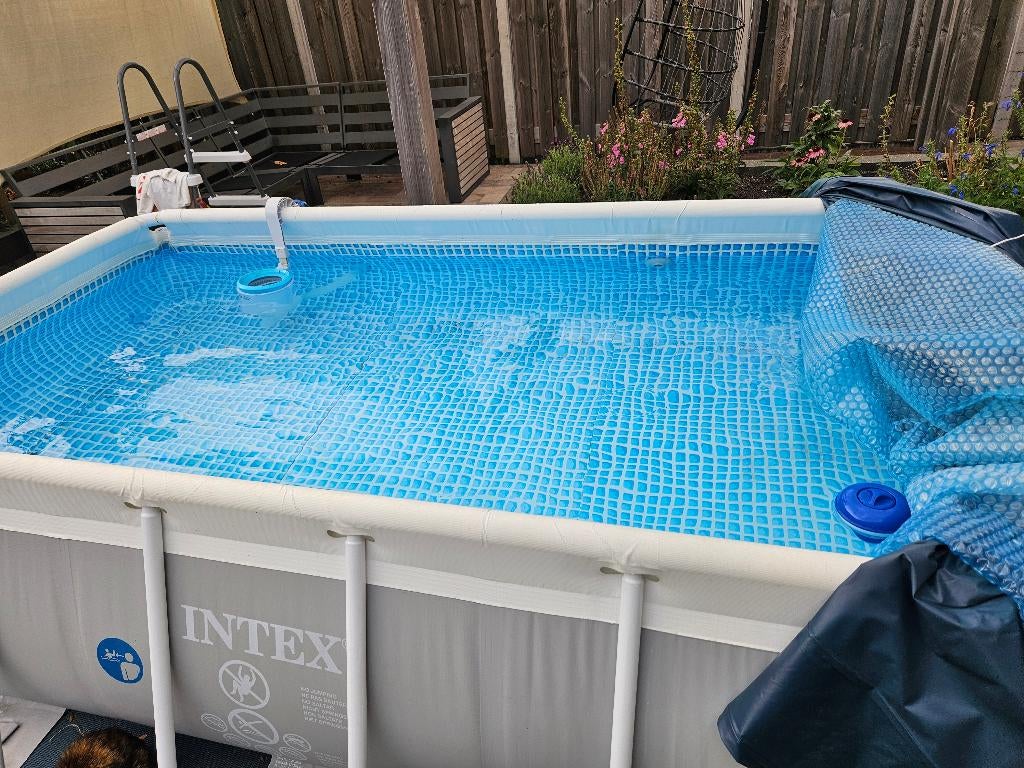 intex prism frame zwembad 3x1.75x0.8, Tuin en Terras, Zwembaden, Gebruikt, Opzetzwembad, Minder dan 80 cm, 200 tot 400 cm, Minder dan 200 cm