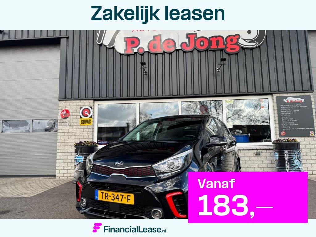 Kia Picanto 1.0 T-GDI GT-LINE Origineel NL Stoel en Stuurver, 101 pk, Gebruikt, 31 €/maand, 920 kg