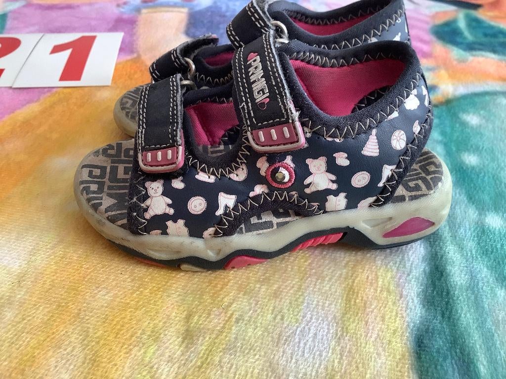 Comfort sandalen van het merk Primigi, maat 21., Gebruikt, Meisje, Ophalen of Verzenden, Schoenen