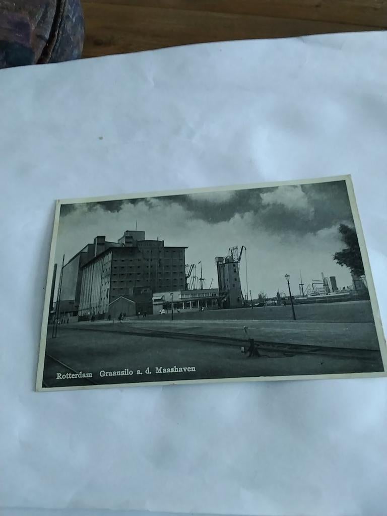ROTTERDAM. GRAANSILO. a.d. MAASHAVEN, Ophalen of Verzenden, Voor 1920, Zuid-Holland