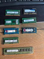 Verschillende geheugenbankjes, Computers en Software, RAM geheugen, Ophalen, Gebruikt, DDR4, Desktop