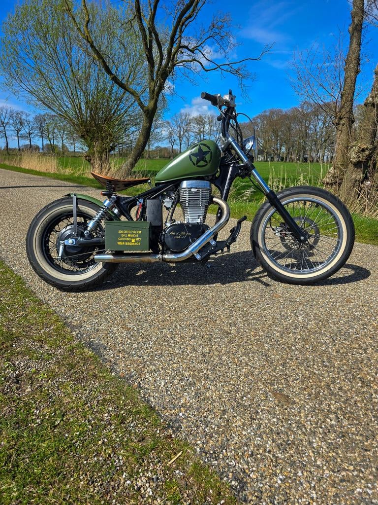 Unieke Suzuki LS650 Bobber - Compleet Aangepakt & Rijklaar