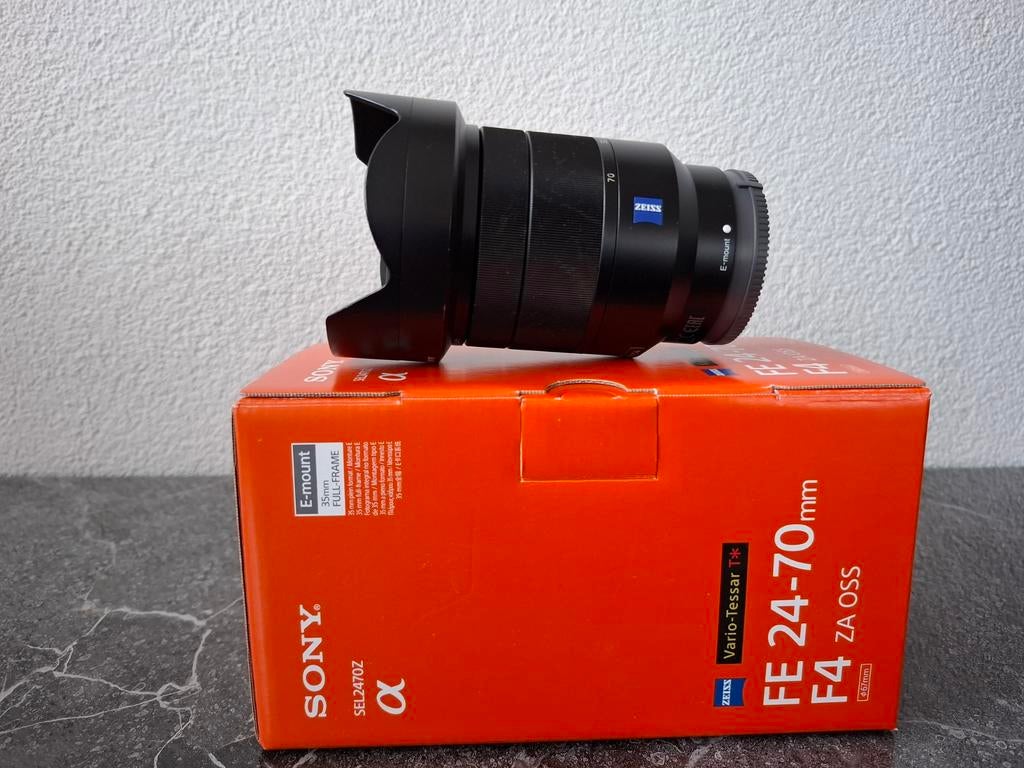 Sony FE 24-70 / F4, Audio, Tv en Foto, Fotografie | Lenzen en Objectieven, Ophalen of Verzenden, Groothoeklens