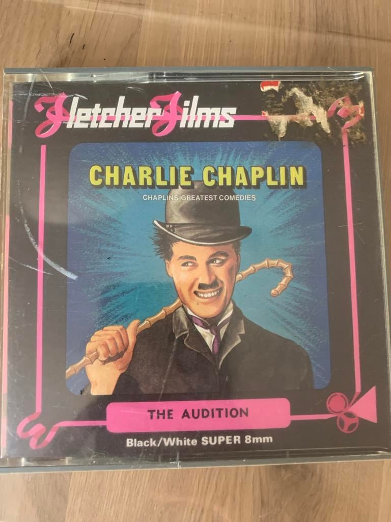 Charlie Chaplin: The Audition - Super 8mm Film, Alle leeftijden, Ophalen of Verzenden, Gebruikt