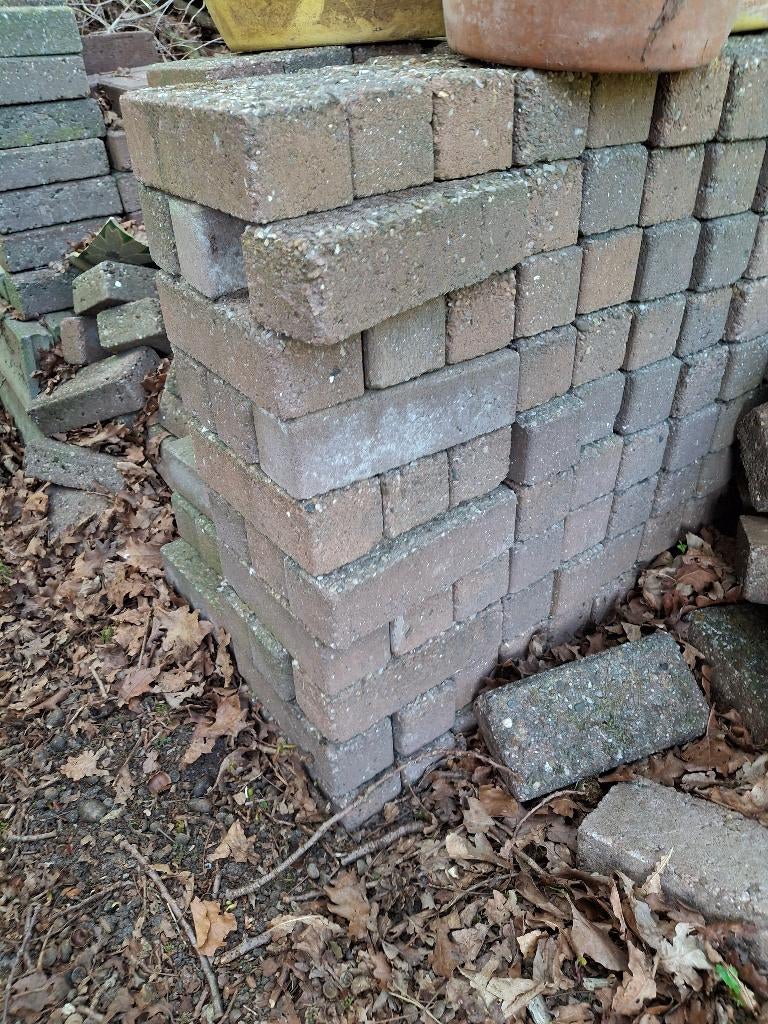 straatstenen, Tuin en Terras, Ophalen, Gebruikt, Beton, Klinkers