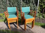 6 vintage design eetkamerstoelen van Tijsseling Nijkerk, Ophalen of Verzenden
