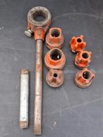 Ridgid draadsnijset / snijklauwen set gebruikt, Ophalen of Verzenden, Gebruikt