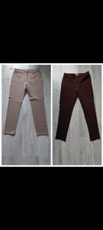 2 nieuwe broeken😊stretch bruin en beige*ook los te koop, Ophalen of Verzenden, Nieuw, Maat 42/44 (L), Lang