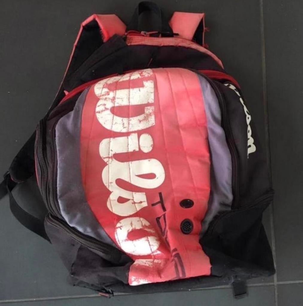 Tennis padel rugzak Wilson is functioneel gratis tennisballe, Ophalen of Verzenden, Gebruikt, Tas, Wilson