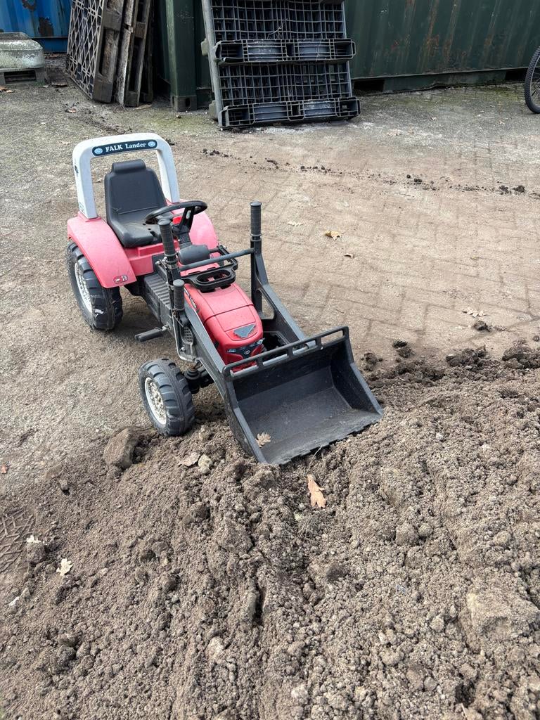 Falk Lander Z245V Kindertractor met Voorlader, Ophalen, Gebruikt