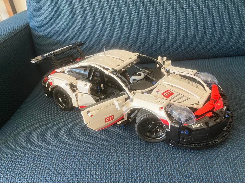 Lego Technic Porsche 911 RSR (42096), Overige merken, Gebruikt, Auto, Groter dan 1:32