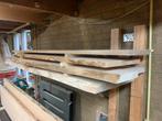 Mooie Boomstamplanken - Diverse Houtsoorten, Doe-het-zelf en Verbouw, Hout en Planken, Gebruikt, 25 tot 50 mm, Ophalen of Verzenden