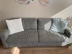 Bank design stof grijs 2 x 2,5 zits, Huis en Inrichting, Ophalen, Gebruikt, Overige maten, 75 tot 100 cm