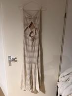 Beige Jurk Joy Life is a Joke Maat S, Beige, Ophalen of Verzenden, Zo goed als nieuw, Maat 36 (S)