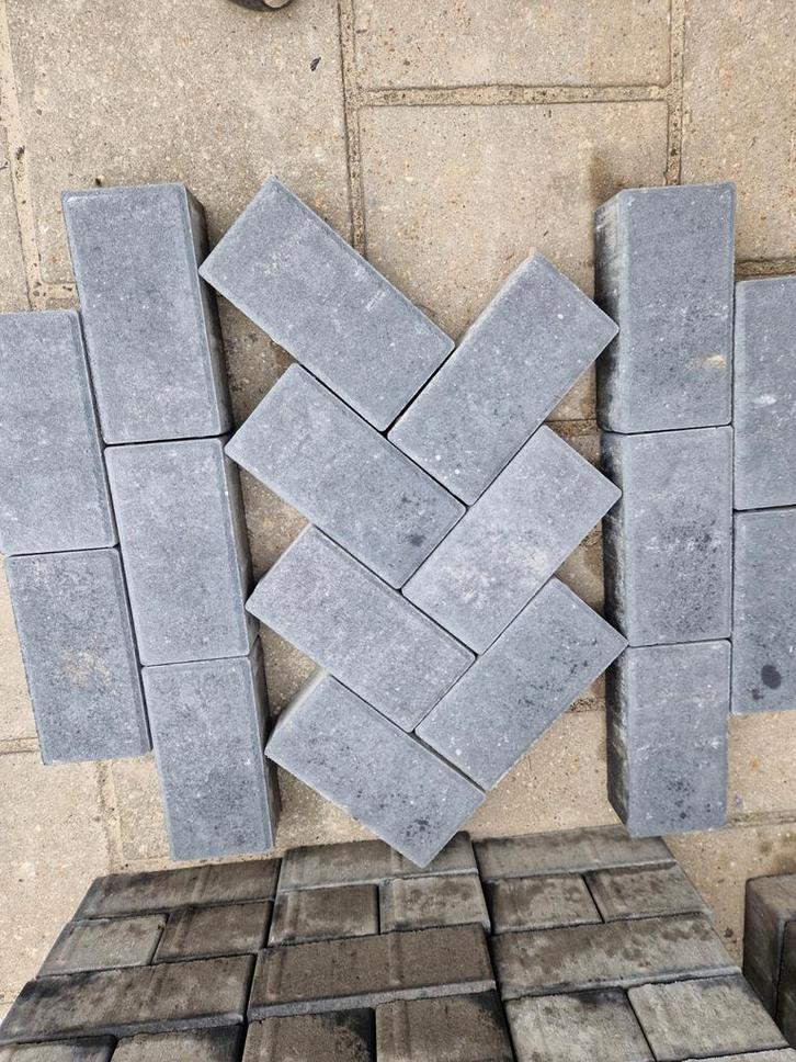 Betonklinker 7cm grey grijs antraciet kleur echte deklaag, Tuin en Terras, Tegels en Klinkers, Nieuw, Terrastegels, Beton, Ophalen