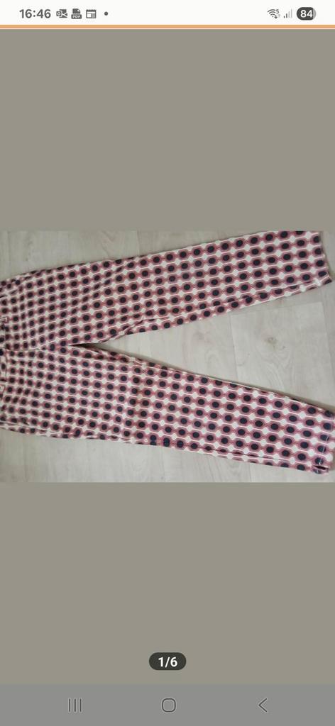 Leuke Red Button broek, maat 38, Kleding | Dames, Broeken en Pantalons, Zo goed als nieuw, Maat 38/40 (M), Lang, Ophalen of Verzenden