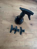 Kappersset: 3 klemmen & spuitfles, Ophalen of Verzenden, Gebruikt