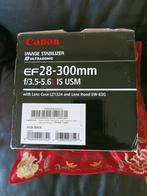 Canon EF 28-300mm f/3.5-5.6 IS L USM Als Nieuw in Doos Box, Canon, Zo goed als nieuw, Canon, Canon
