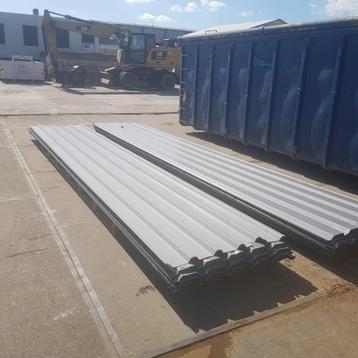 38 - Damwandplaten, gevelbekleding, dakbekleding beschikbaar voor biedingen
