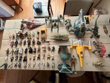 Star Wars Hasbro Collectie 1999-2009 Figuren en schepen beschikbaar voor biedingen