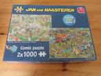Jan van haasteren 2x1000 stukjes, Ophalen of Verzenden, 500 t/m 1500 stukjes, Zo goed als nieuw, Legpuzzel