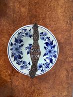Delfts Blauw bonbon schaaltje met zilveren hengsel, Antiek en Kunst, Antiek | Keramiek en Aardewerk, Ophalen of Verzenden