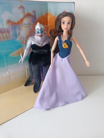 Barbie Disney Ursula en Vanessa  beschikbaar voor biedingen