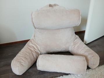 Q-Living XXL leeskussen (Kleur: Kaki) beschikbaar voor biedingen