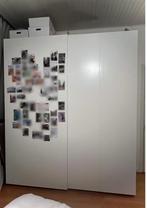 Ikea Pax kast wit 2m - schuifdeuren, Huis en Inrichting, Kasten | Kledingkasten, Ophalen, Overige materialen, Gebruikt, 200 cm of meer