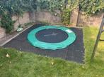 Trampoline 180 cm - Beschermrand recent vervangen!, Ophalen, Gebruikt