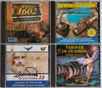 4 x CD-rom o.a. Ontdekkingsreizigers, Leonardo de Uitvinder, 1 speler, Eén computer, Ophalen of Verzenden, Zo goed als nieuw