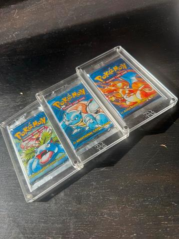Base Set Packs Art Set incl. Acrylic Cases beschikbaar voor biedingen