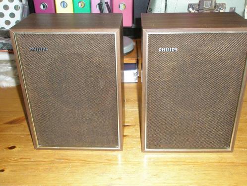Philips 22RH421 luidsprekerboxen, Audio, Tv en Foto, Luidsprekers, Gebruikt, Front, Rear of Stereo speakers, Minder dan 60 watt