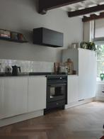 Steel inductie fornuis en afzuigkap Wave zgan, Ophalen, 60 cm of meer, Zo goed als nieuw, Oven met grill