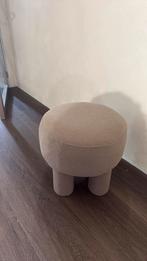 Teddy poef, Huis en Inrichting, Banken | Voetenbanken en Poefen, Ophalen, Zo goed als nieuw, Rond, Minder dan 50 cm