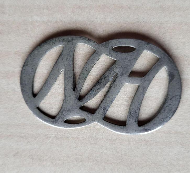 Noord-Zuid-Hollandsche Stoomtramweg-Maatschappij embleem, Verzamelen, Speldjes, Pins en Buttons, Gebruikt, Speldje of Pin, Overige onderwerpen