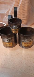 Set antieke apotheker maatbekers, Ophalen