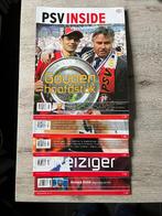 Jaargang 11/12 PSV Inside Aug 2005 - Juli 2006 5 stuks, Ophalen of Verzenden, Zo goed als nieuw, PSV, Boek of Tijdschrift