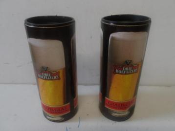 Drie Hoefijzers bier glas (nr.1) beschikbaar voor biedingen