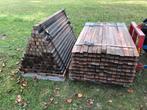 Azobe  palen 6x6x155cm gebruikt schoeiingpalen weidepalen, Tuin en Terras, Ophalen, Gebruikt, Palen, Hardhout